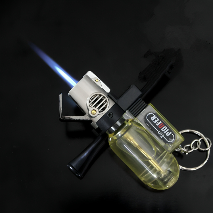 Picture of Jet Torch Lighter Refillable Butane Gas Lighters  Windproof Lighter