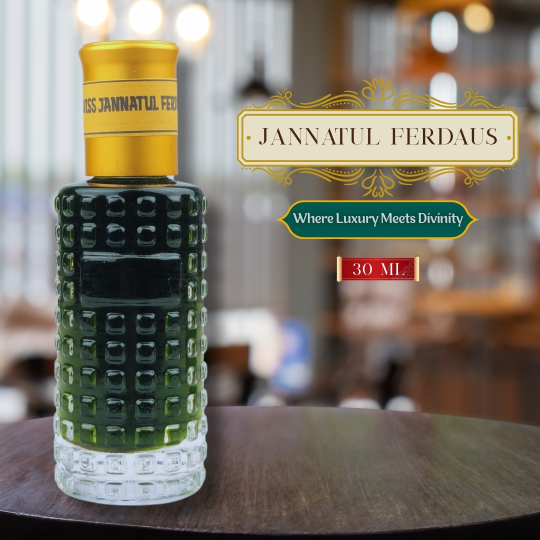 Picture of New Premium Jannatul Ferdaus Luxury attar 30ml Traditional Fragrance Luxurious Islamic Scent attar for unisex Signature Aroma Non-alcohol Halal Perfume/Attar. #jannatulferdaus
