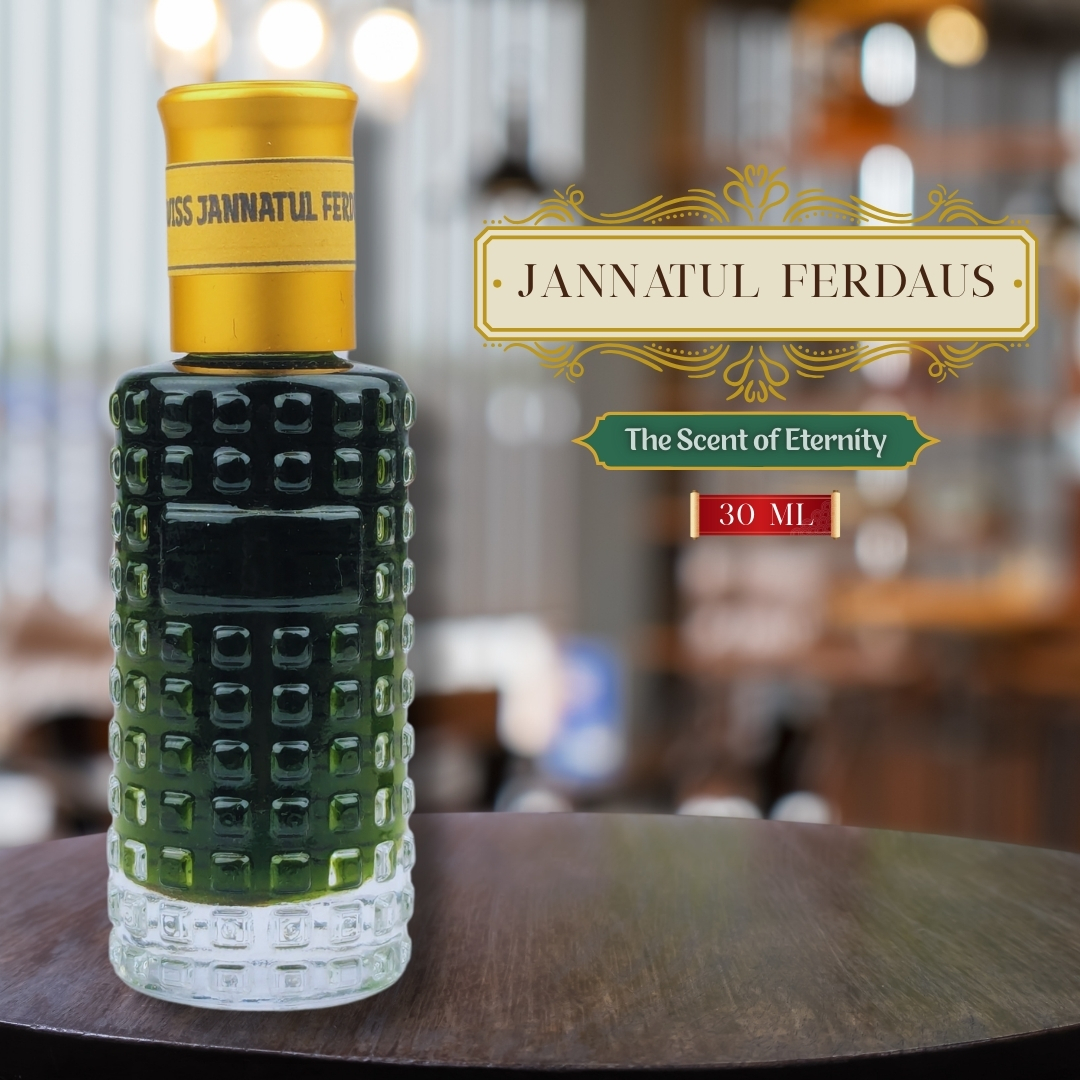 Picture of New Premium Jannatul Ferdaus Luxury attar 30ml Traditional Fragrance Luxurious Islamic Scent attar for unisex Signature Aroma Non-alcohol Halal Perfume/Attar. #jannatulferdaus