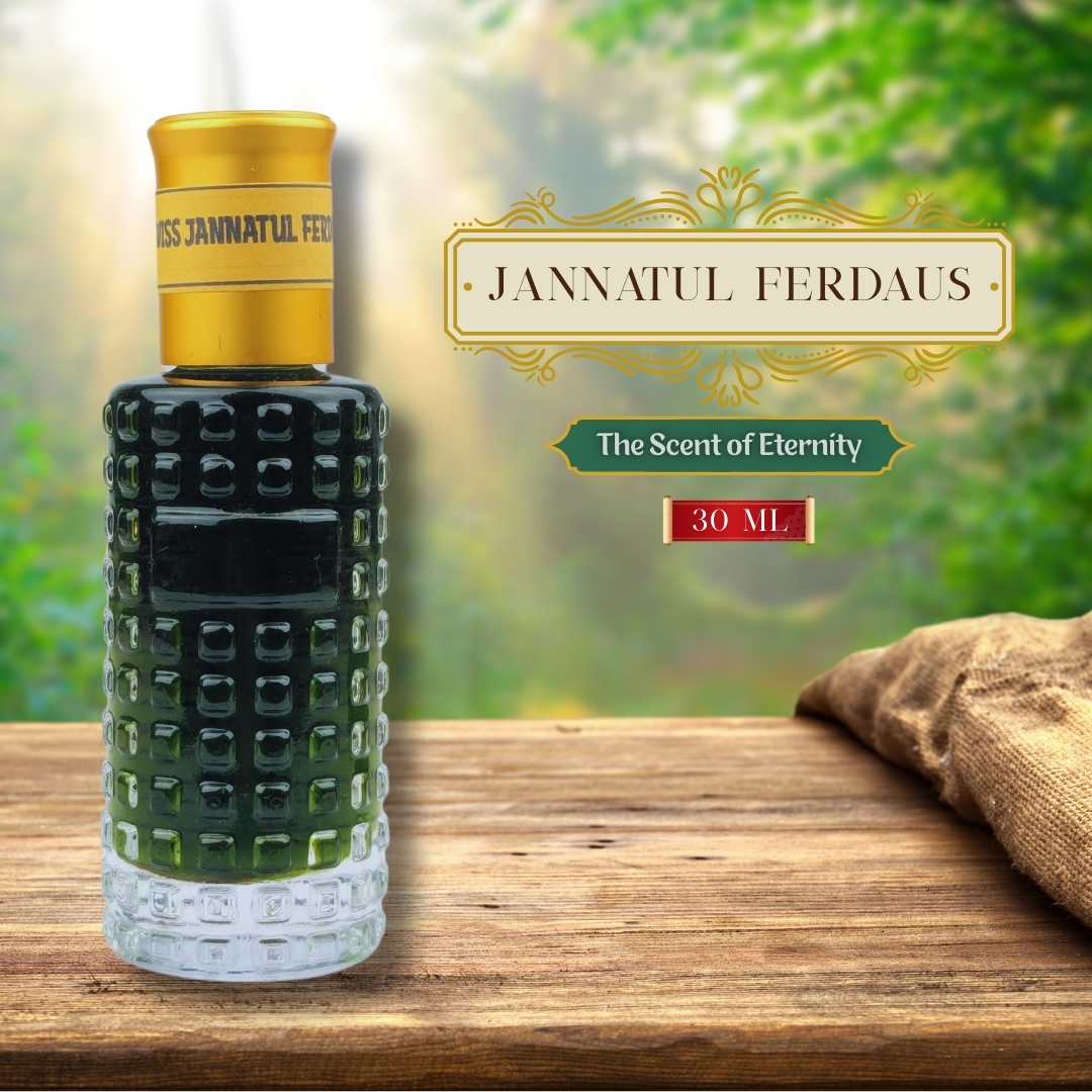 Picture of New Premium Jannatul Ferdaus Luxury attar 30ml Traditional Fragrance Luxurious Islamic Scent attar for unisex Signature Aroma Non-alcohol Halal Perfume/Attar. #jannatulferdaus