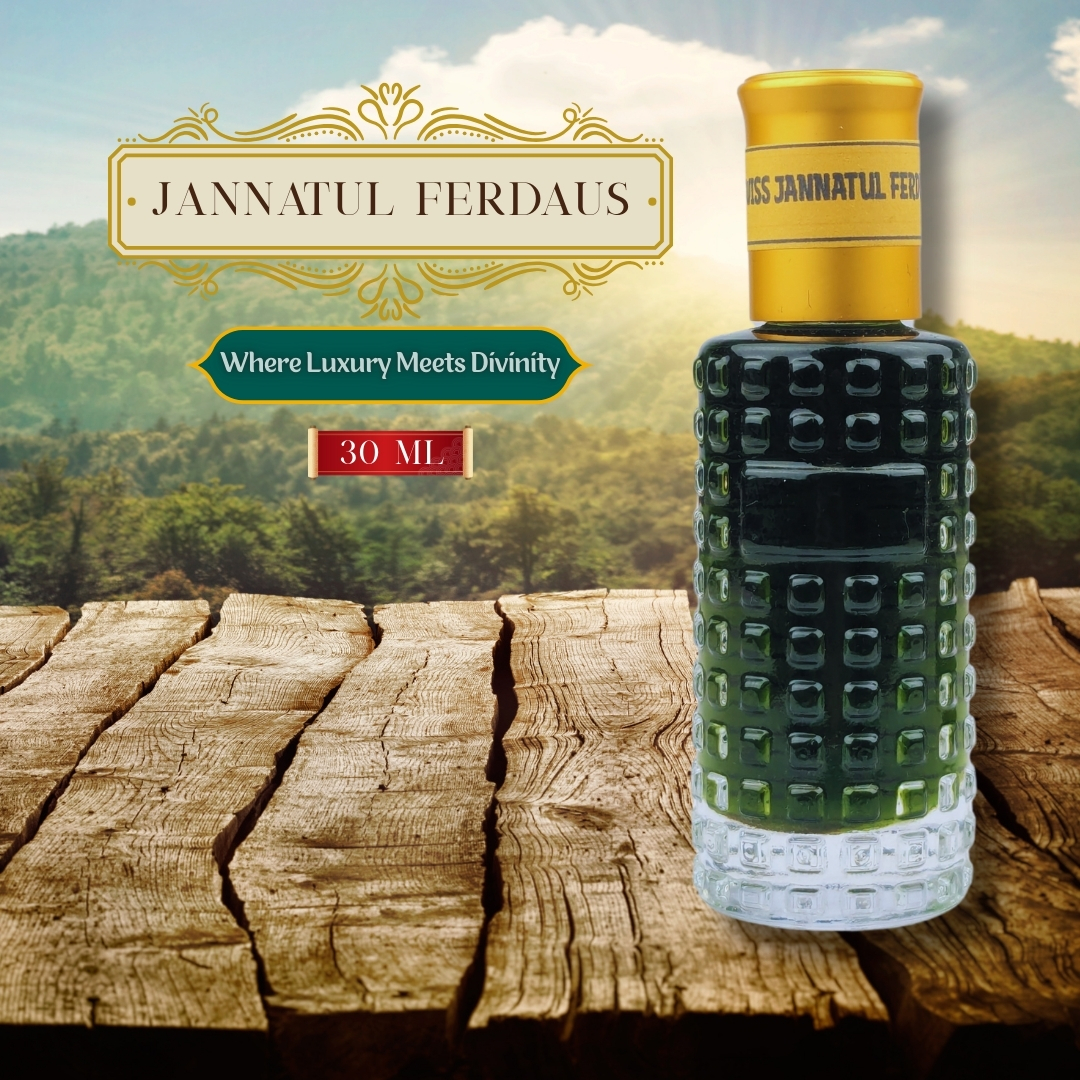 Picture of New Premium Jannatul Ferdaus Luxury attar 30ml Traditional Fragrance Luxurious Islamic Scent attar for unisex Signature Aroma Non-alcohol Halal Perfume/Attar. #jannatulferdaus