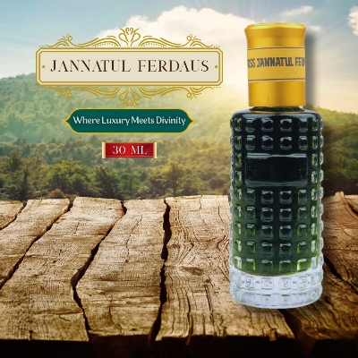 Picture of New Premium Jannatul Ferdaus Luxury attar 30ml Traditional Fragrance Luxurious Islamic Scent attar for unisex Signature Aroma Non-alcohol Halal Perfume/Attar. #jannatulferdaus