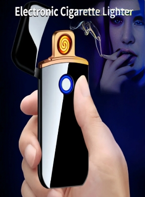Picture of Metal Usb Windproof Small Charging Lighter Men's Gift