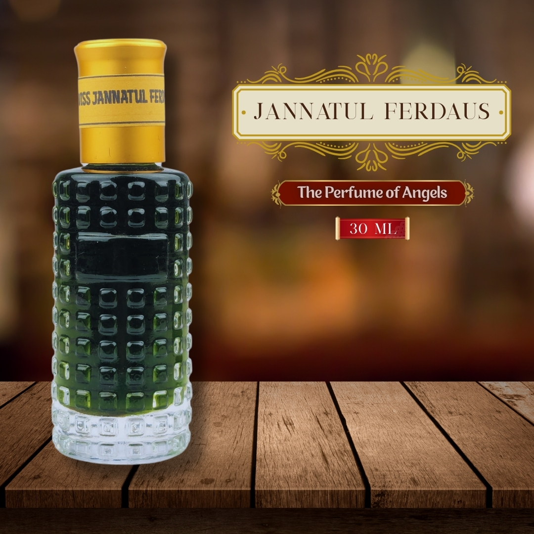 Picture of New Premium Jannatul Ferdaus Luxury attar 30ml Traditional Fragrance Luxurious Islamic Scent attar for unisex Signature Aroma Non-alcohol Halal Perfume/Attar. #jannatulferdaus