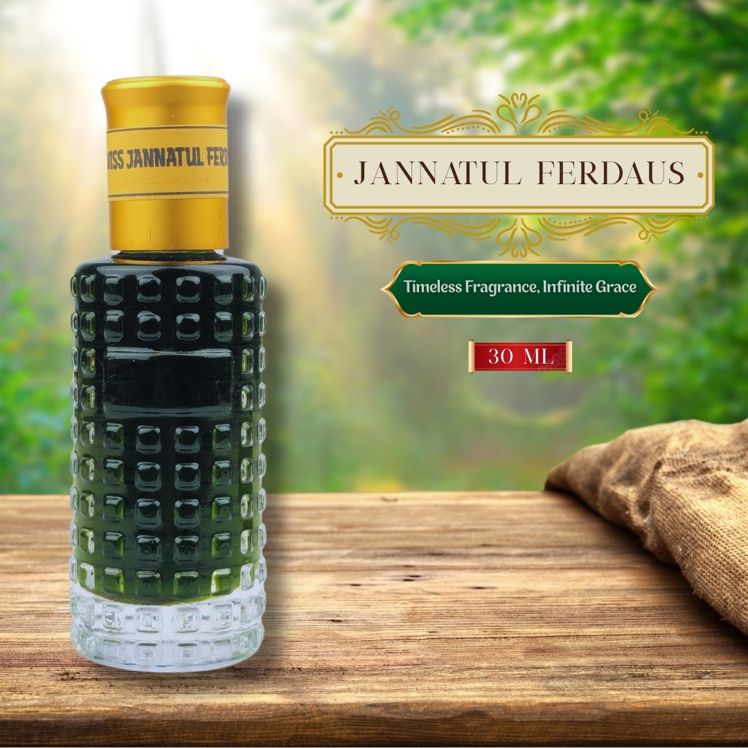 Picture of New Premium Jannatul Ferdaus Luxury attar 30ml Traditional Fragrance Luxurious Islamic Scent attar for unisex Signature Aroma Non-alcohol Halal Perfume/Attar. #jannatulferdaus