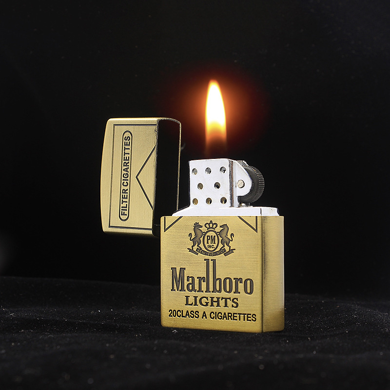 Picture of Classic zippo style Gas lighter Windproof Pocket Lighter