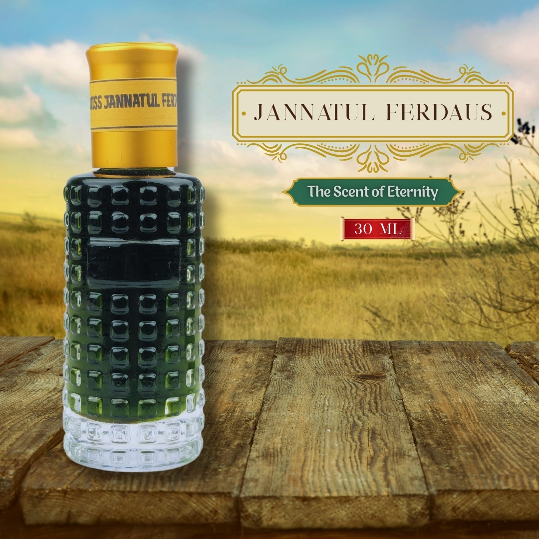 Picture of New Premium Jannatul Ferdaus Luxury attar 30ml Traditional Fragrance Luxurious Islamic Scent attar for unisex Signature Aroma Non-alcohol Halal Perfume/Attar. #jannatulferdaus