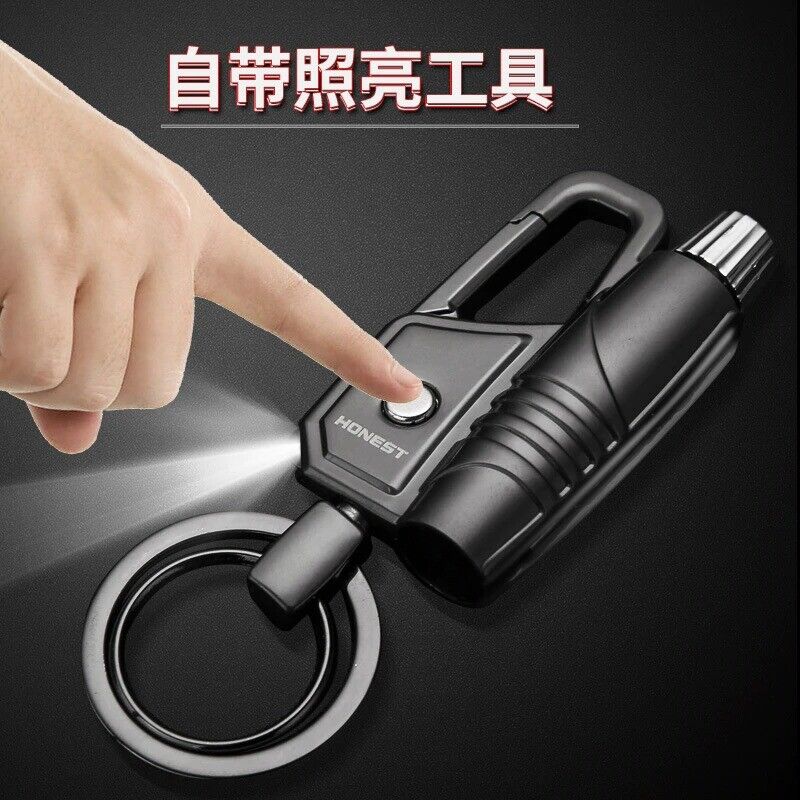 Picture of Honest Brand Metal Matchstick key chain ring torch lighter