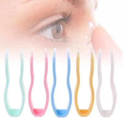 Picture of New Portable Contact (2pcs) Lens Applicator nserter Tool Kit Tweezers IContact Lens Remover and wear Helper Case #lenskit