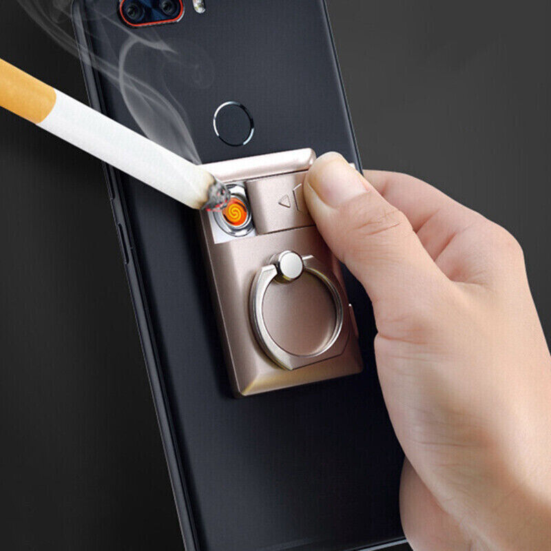 Picture of New Bracket Ring Lighter Windproof USB Charging Lighter