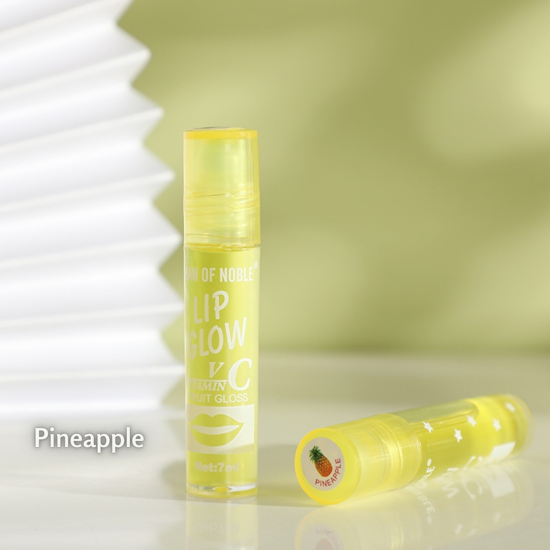 Picture of New Fruit Lip Gloss Oil -6 Pcs (multicolor) For Damage Lip Recover,Shiny and Glossy. #lipoil