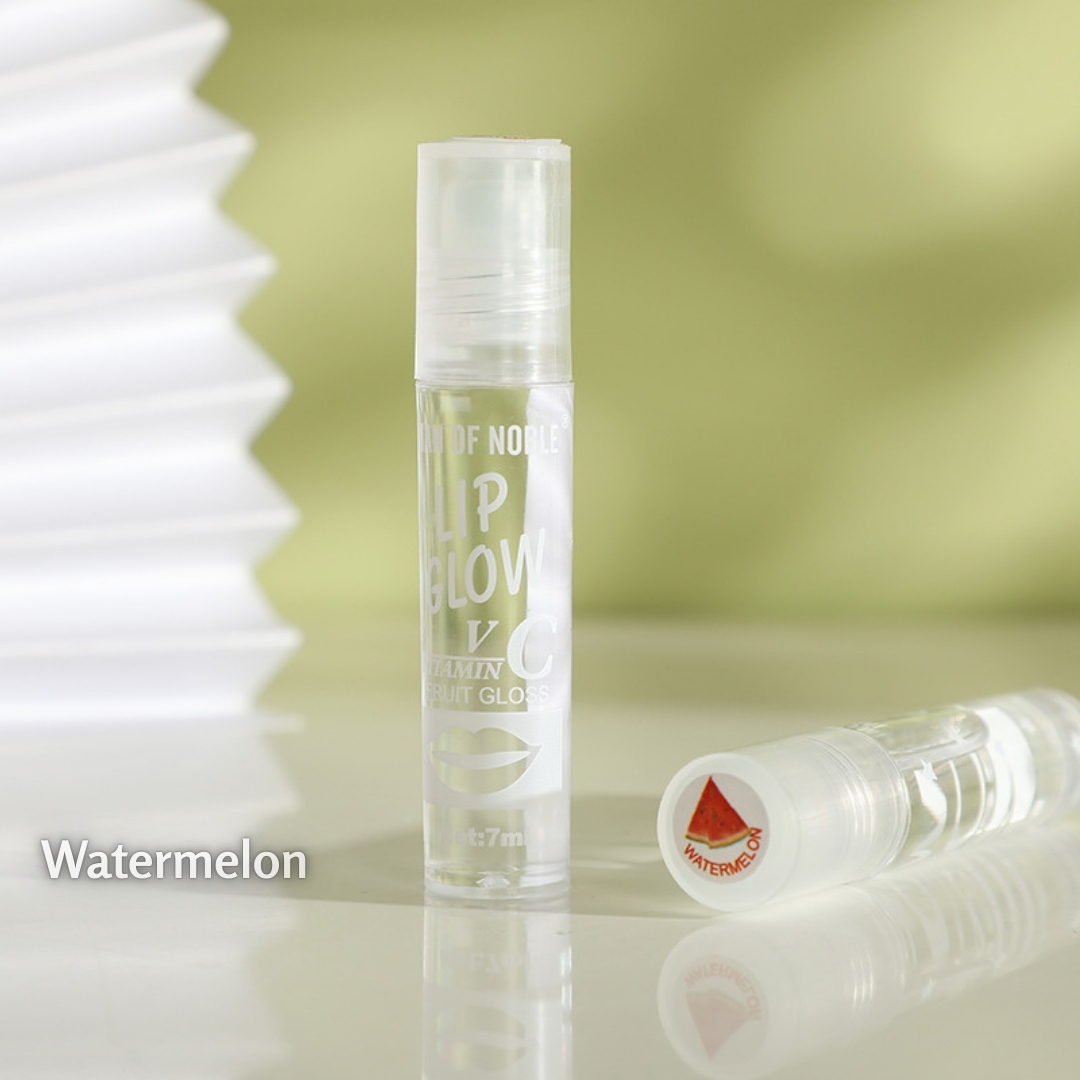 Picture of New Fruit Lip Gloss Oil -6 Pcs (multicolor) For Damage Lip Recover,Shiny and Glossy. #lipoil