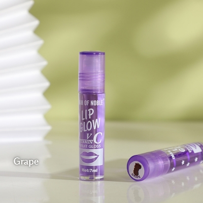 Picture of New Fruit Lip Gloss Oil -6 Pcs (multicolor) For Damage Lip Recover,Shiny and Glossy. #lipoil