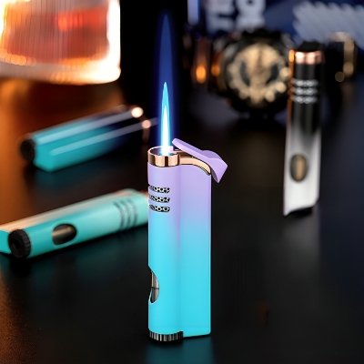 Picture of Windproff Gas Lighter Blue Flame Small Torch Lighter
