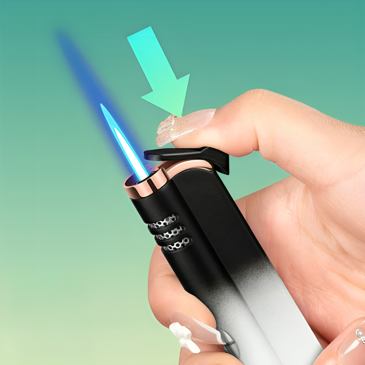Picture of Windproff Gas Lighter Blue Flame Small Torch Lighter