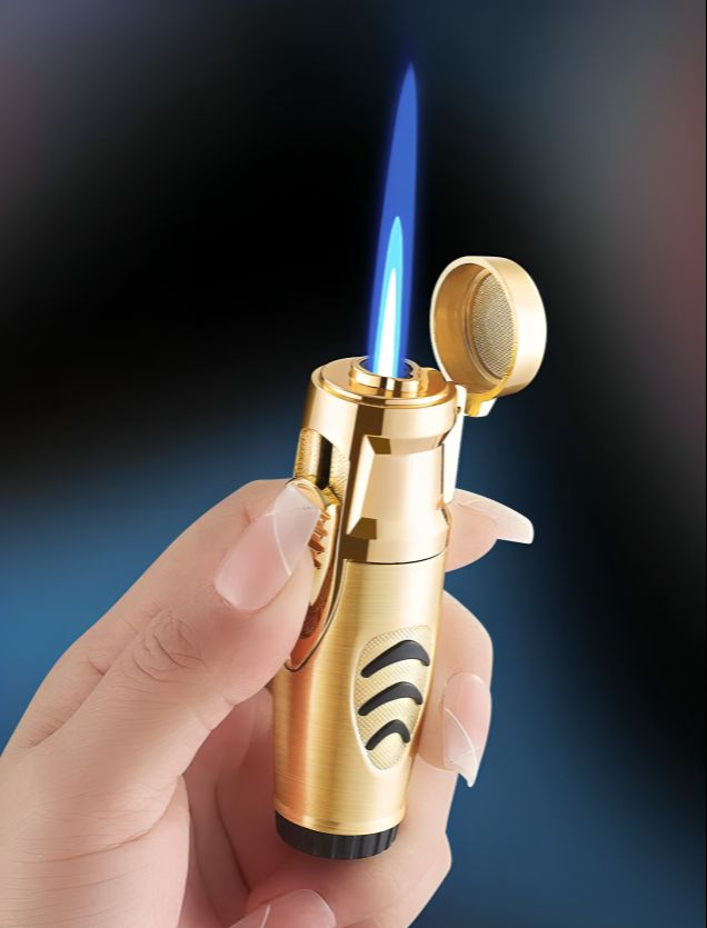 Picture of Jet powerful Turbo torch 1 flame Butane inflatable gas lighter