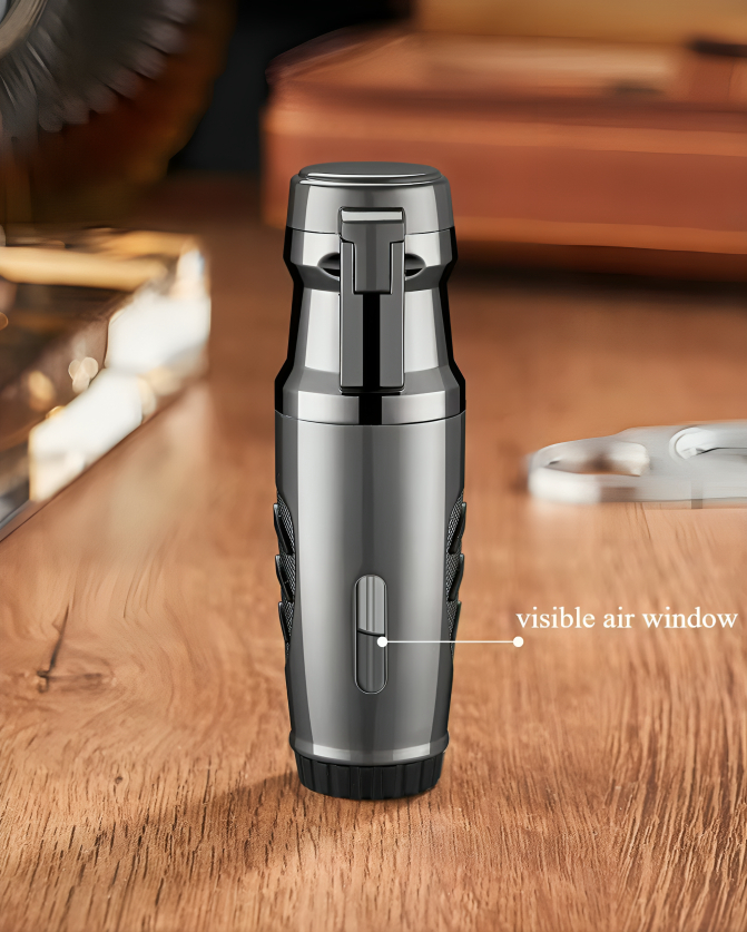 Picture of Jet powerful Turbo torch 1 flame Butane inflatable gas lighter