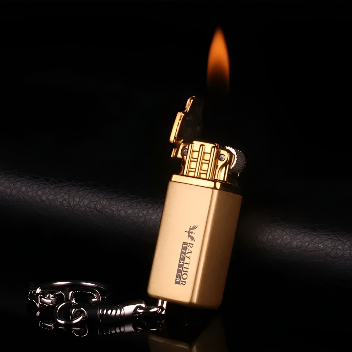 Picture of Mine Key Chain Lighter Metal Body (Gold Color)