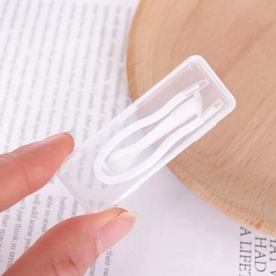 Picture of New Portable Contact (2pcs) Lens Applicator nserter Tool Kit Tweezers IContact Lens Remover and wear Helper Case #lenskit