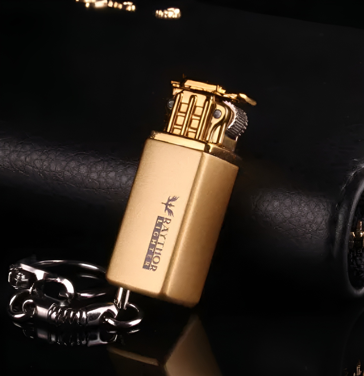 Picture of Mine Key Chain Lighter Metal Body (Gold Color)