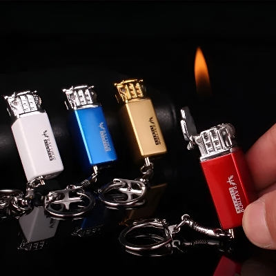 Picture of Mine Key Chain Lighter Metal Body (Gold Color)