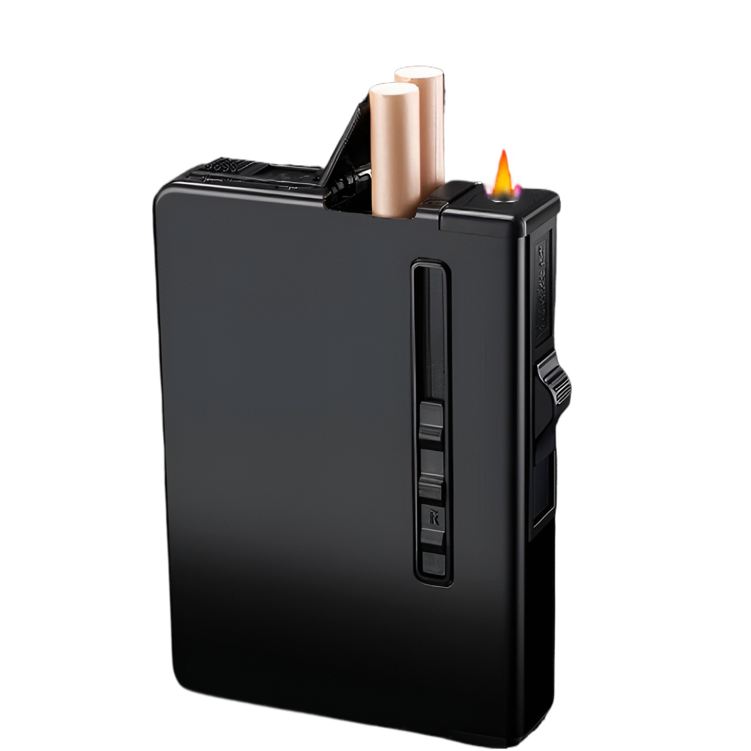 Picture of New 10 C igarete Box With Lighter