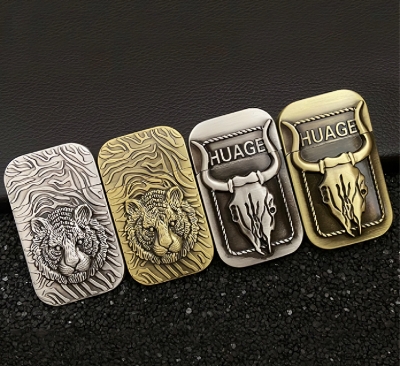 Picture of New Creative Tiger Bull Gas Lighter Windproof Jet Butane Red Flame