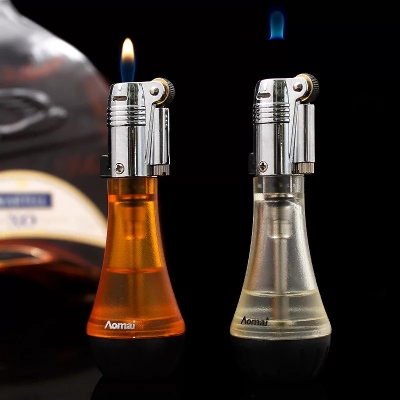 Picture of Gas Lighter Inflatable Fashion Ci garette Metal Gift