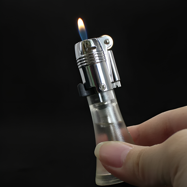 Picture of Gas Lighter Inflatable Fashion Ci garette Metal Gift