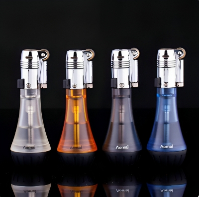 Picture of Gas Lighter Inflatable Fashion Ci garette Metal Gift