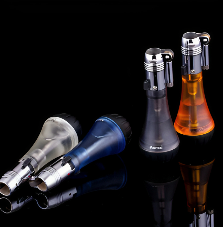 Picture of Gas Lighter Inflatable Fashion Ci garette Metal Gift