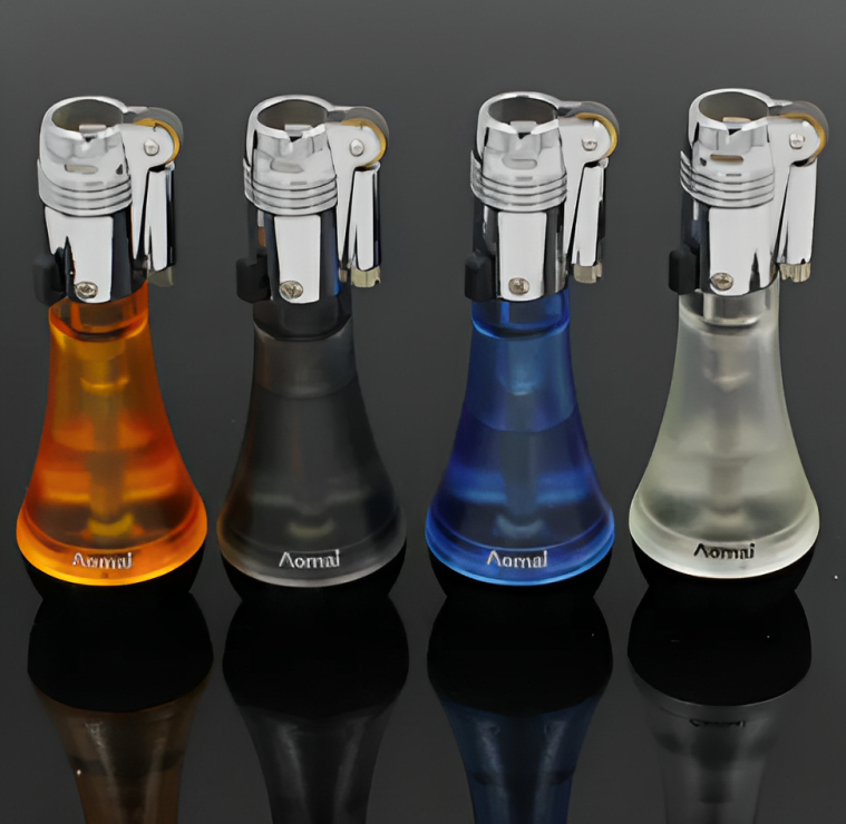 Picture of Gas Lighter Inflatable Fashion Ci garette Metal Gift