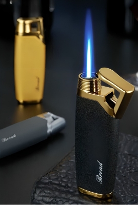 Picture of High End Metal Torch Turbo Lighter Gas Blue Flame 1300C Mini Butane