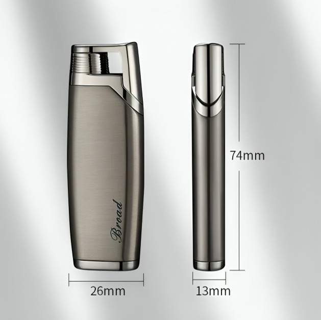 Picture of High End Metal Torch Turbo Lighter Gas Blue Flame 1300C Mini Butane