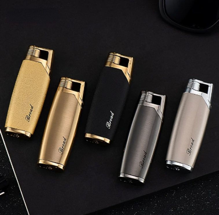 Picture of High End Metal Torch Turbo Lighter Gas Blue Flame 1300C Mini Butane