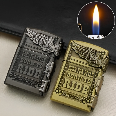 Picture of NEW Zippo style gas Grinding Wheel lighter for Men