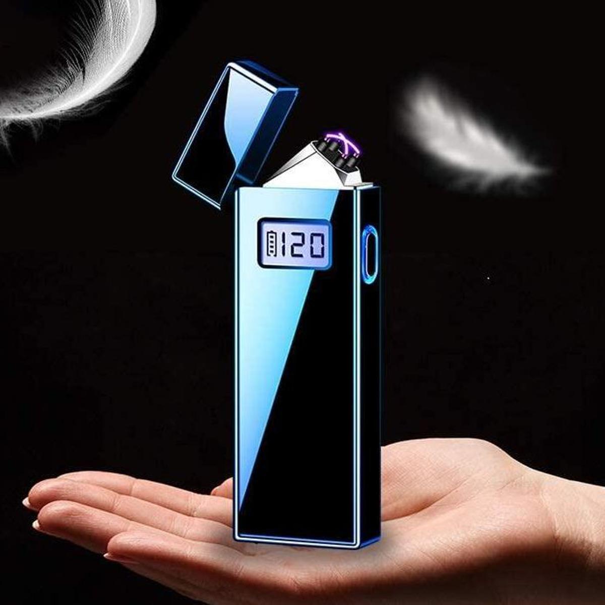 Picture of Usb Flash Strong Lighting Dual Arc Rear Charges Emergency Lighter