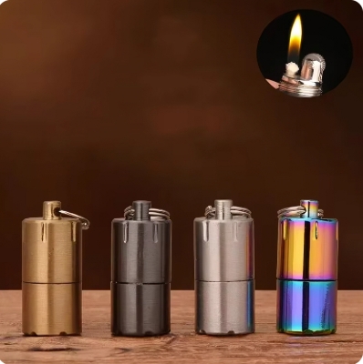 Picture of Waterproof Firestash Miniature Keychain Zippo Lighter