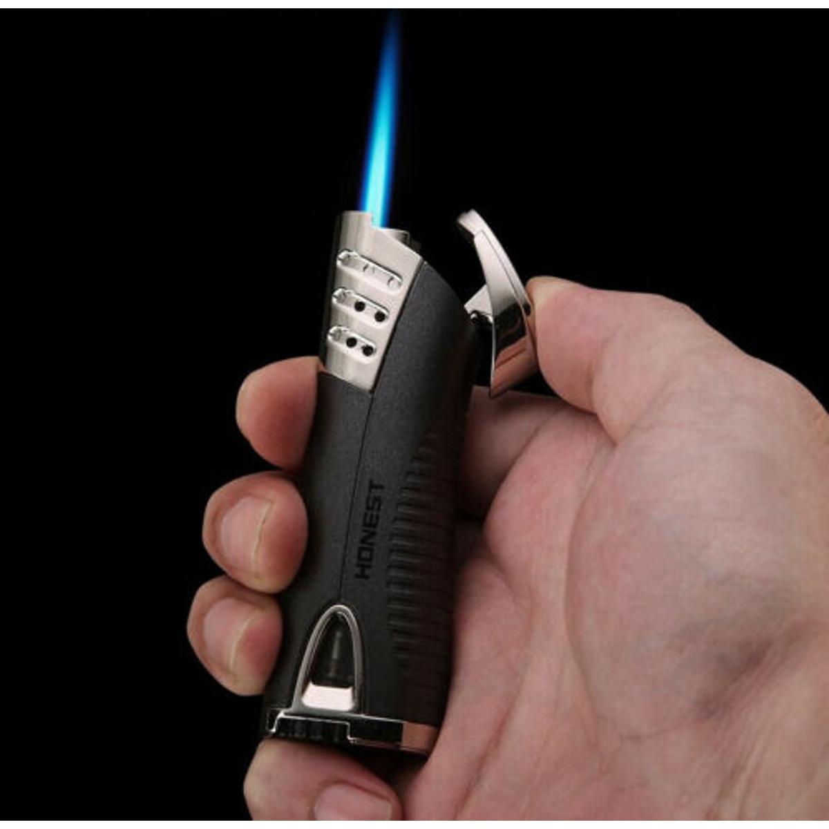 Picture of Honest Metal Gas Lighter Windproof Inflatable Cigarette Lighter Smoking Tools