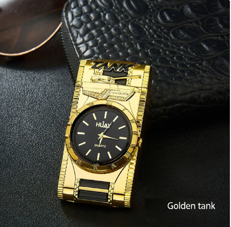 Picture of 2 in 1 LIGHTER WATCH Gasoline Flint Lighter Windproof Stainless Steel gas Refillabe Lighte