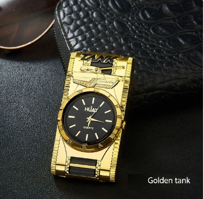 Picture of 2 in 1 LIGHTER WATCH Gasoline Flint Lighter Windproof Stainless Steel gas Refillabe Lighte