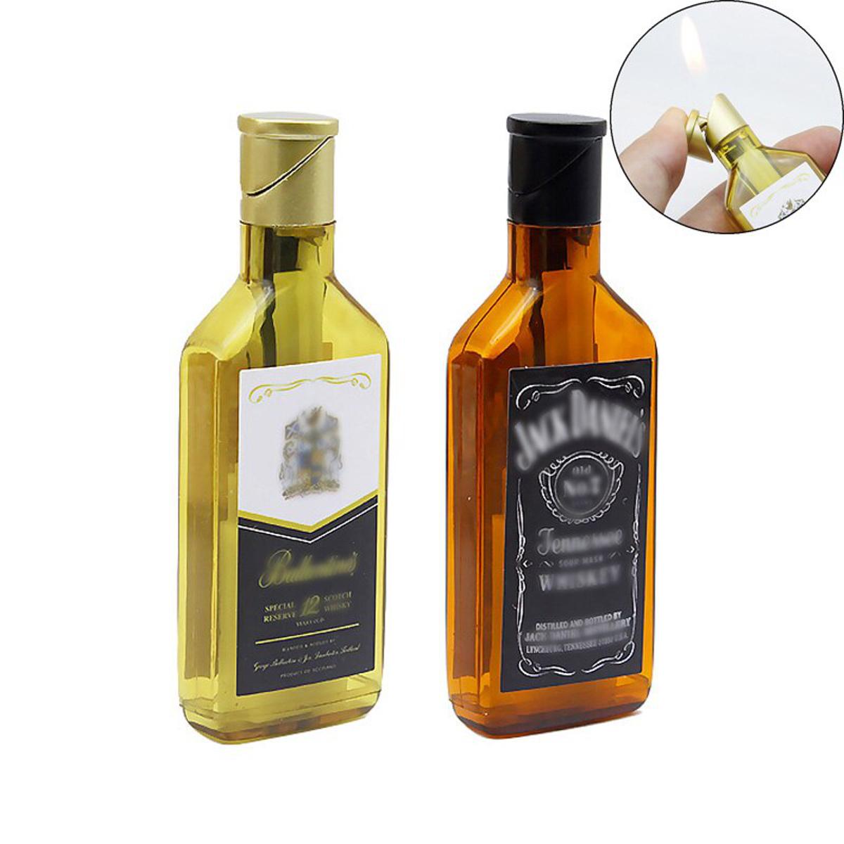 Picture of Bottle Lighter Creative Butane Lightersgmas Refillable For Cigarette Home Decorative Ornaments