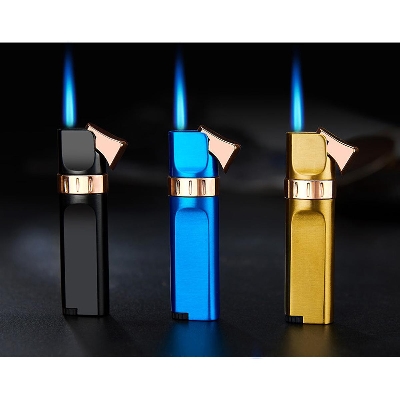Picture of 2022 New Metallic Gas Lighter Booten Turbo Lighter Metal Lighter Accessories Gadgets For Men'S Cooking
