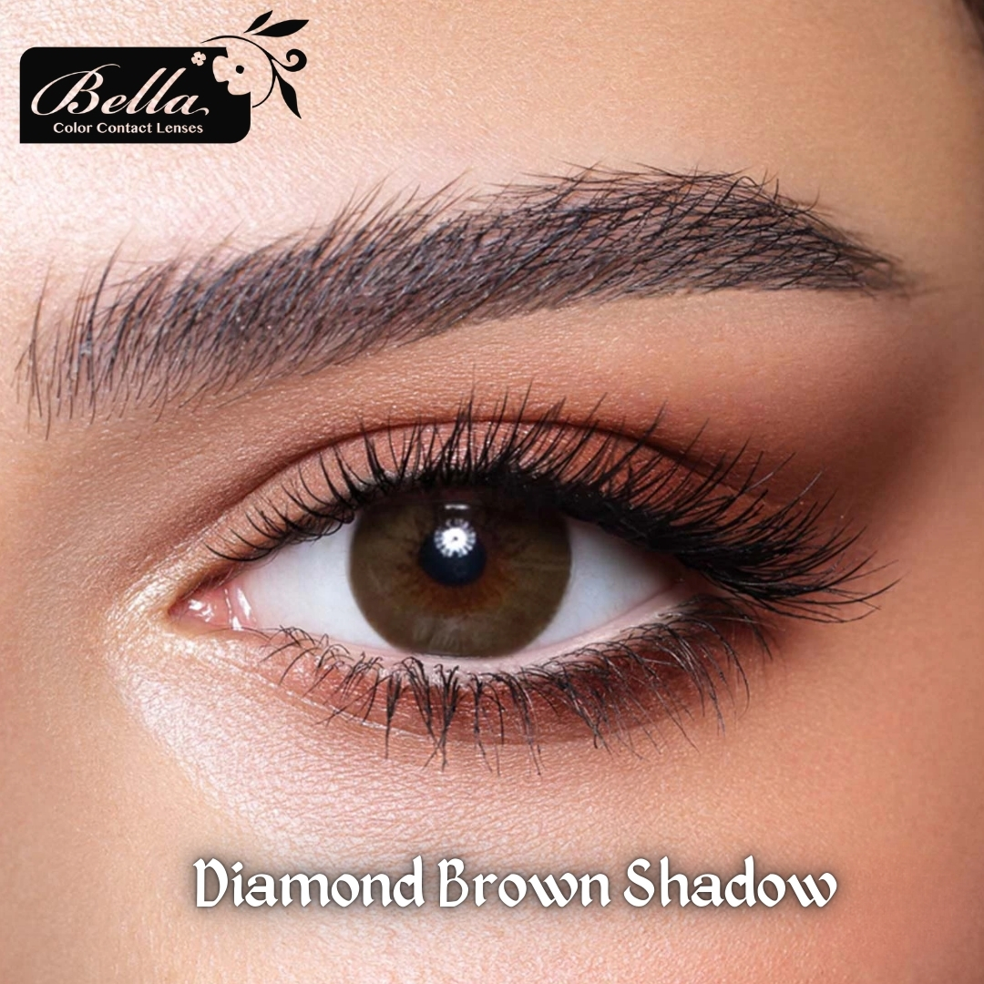 Picture of New Bella Diamond Series's Color Contact Lens With Regular Kit Box for men & Women. 1pair Bella Diamond Series's Contact les for eyefashion & makeup. Bella Diamond Series. #Diamond