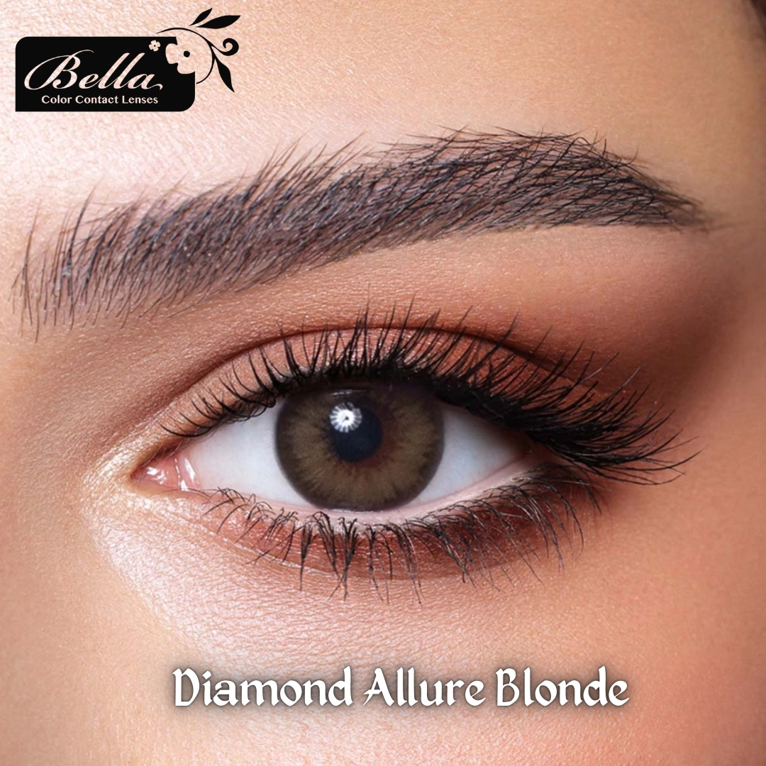 Picture of New Bella Diamond Series's Color Contact Lens With Regular Kit Box for men & Women. 1pair Bella Diamond Series's Contact les for eyefashion & makeup. Bella Diamond Series. #Diamond