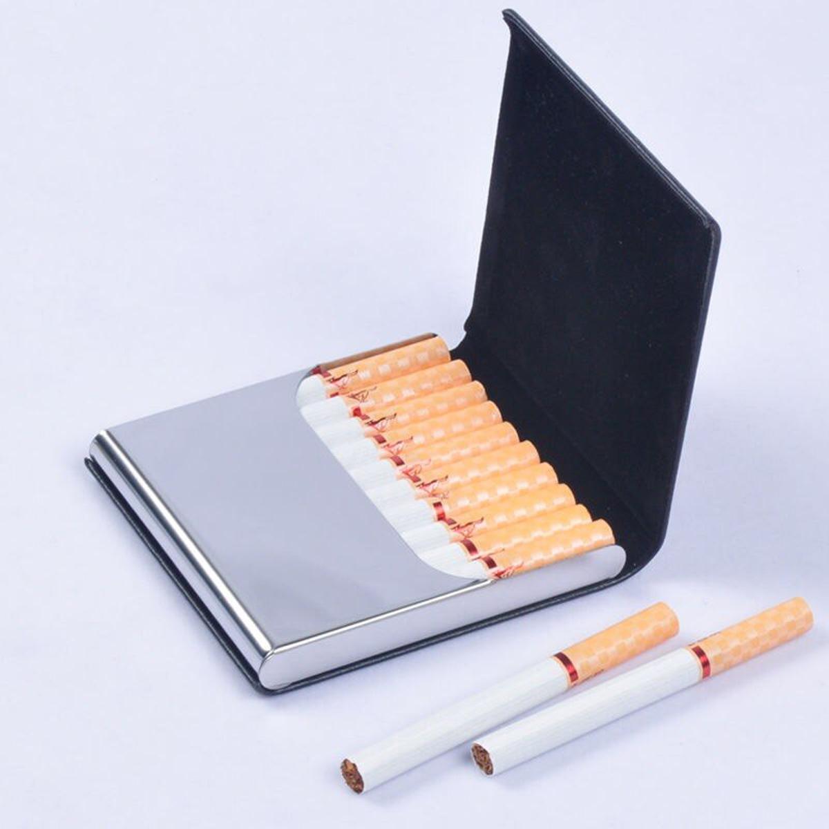 Picture of Rkpm Carries Cigarete Box With Luxurious Ultrathin Curve Design Pocket Magnet Lock-Black