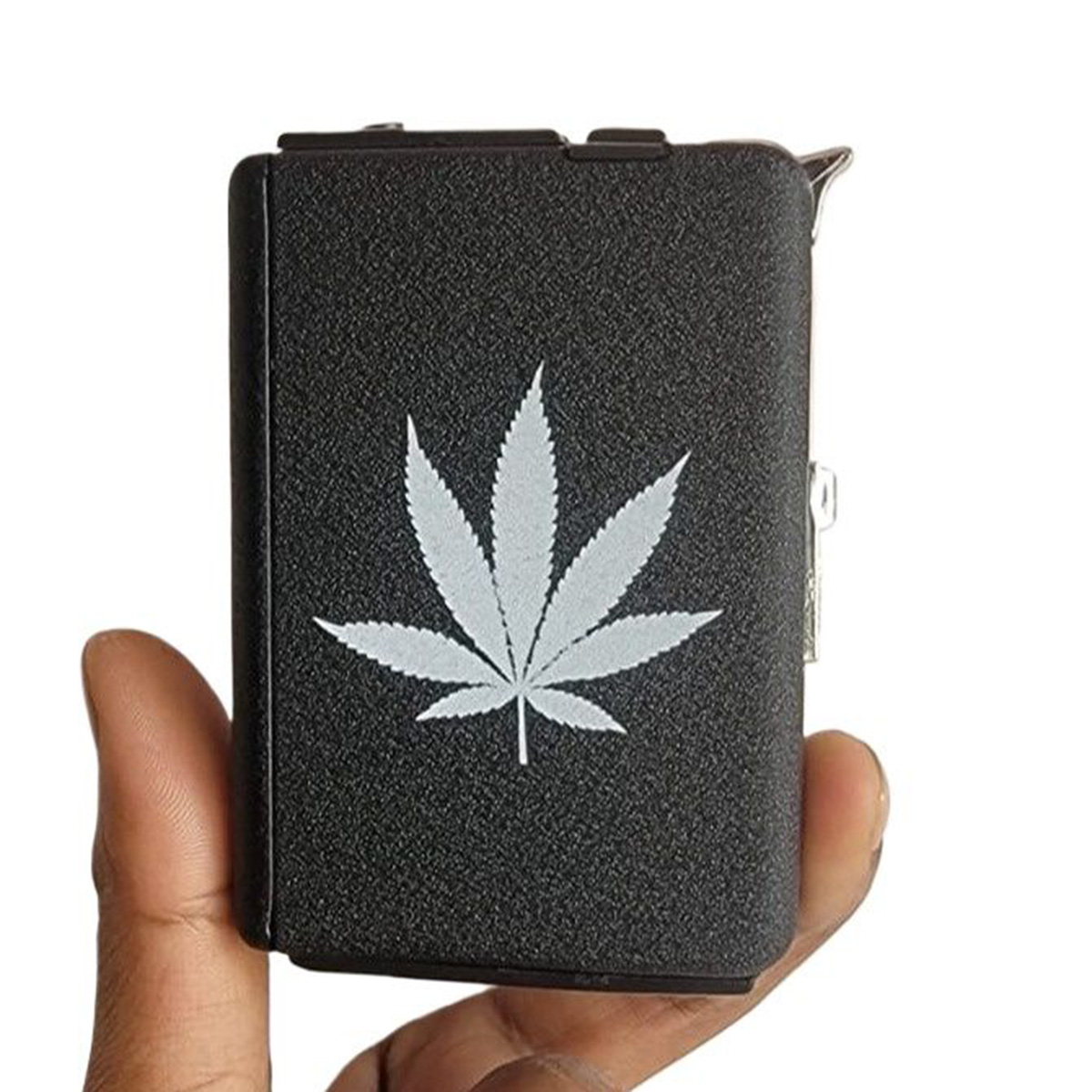 Picture of 10 pice Case Holder Automatic Storage Box Metal lighter