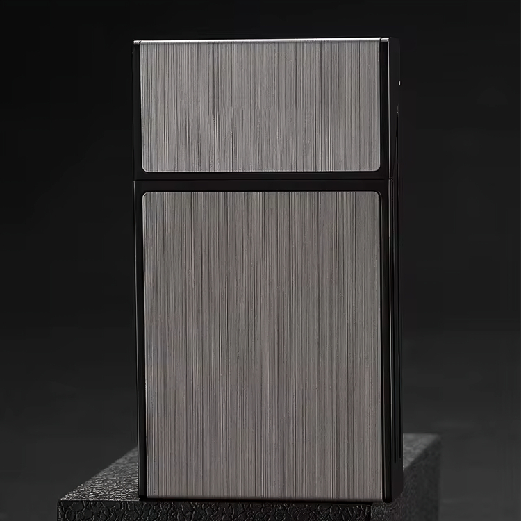 Picture of New Slim Aluminum 20 Sticks Ci@garette Box Holder Mens Gifts