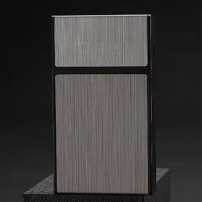 Picture of New Slim Aluminum 20 Sticks Ci@garette Box Holder Mens Gifts