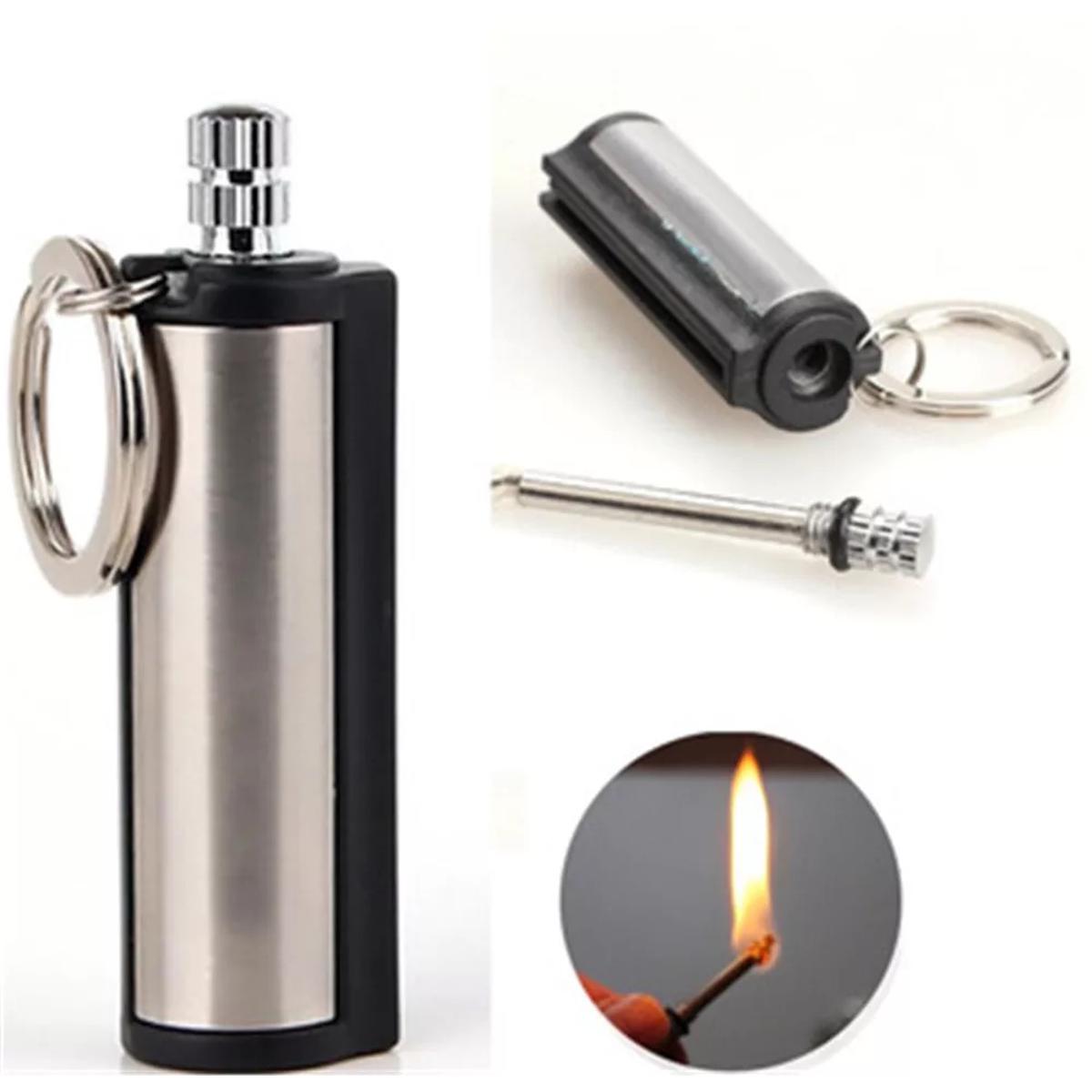 Picture of Stainless Steel Keychain Million Times Match Lighter